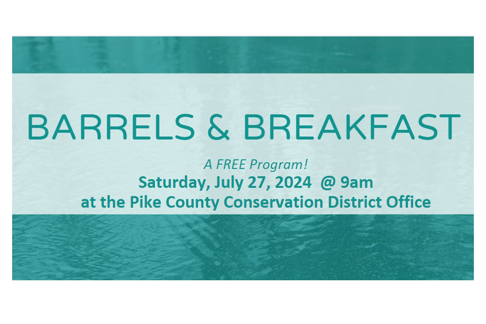 An announcement for the "Barrels & Breakfast" program