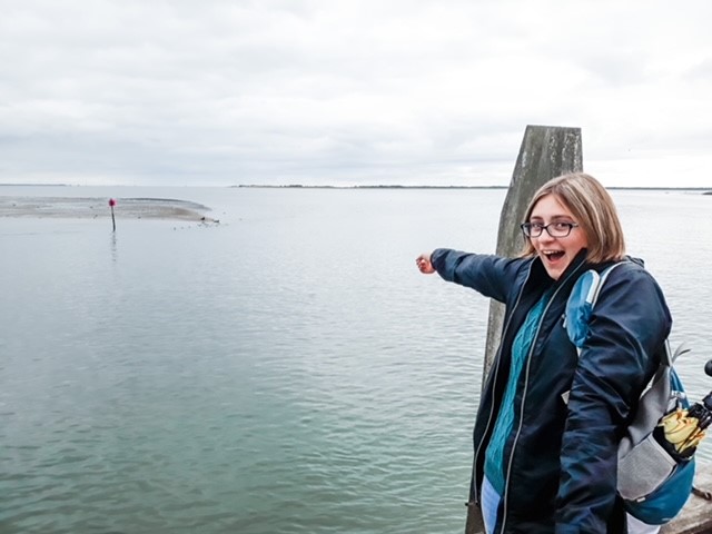 Emily studying abroad in Esbjerg, Denmark