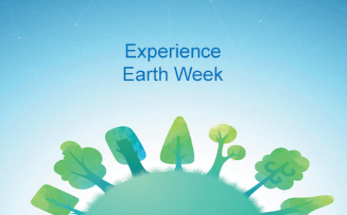 Illustration for the Pike Wayne Conservation Partnership Experience Earth Week promotion.