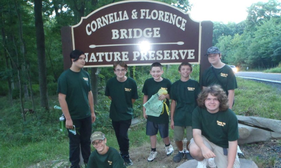 Stories from the Field – Scouts Assist with Tree and Plant ID at Nature Preserve