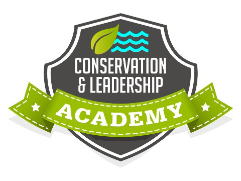 A logo for the Conservation and Leadership Academy